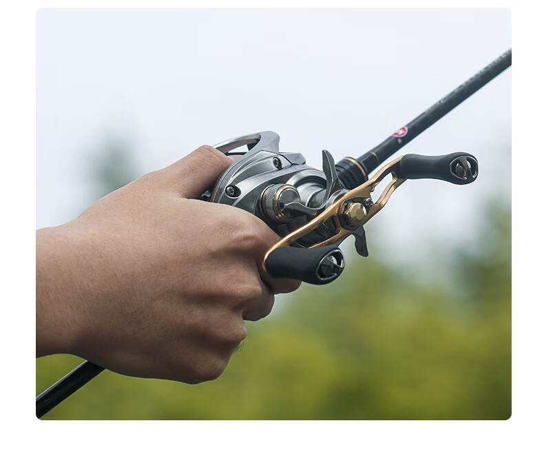 GW Right-Handed Fidget Spinner Anti-Explosion Line Fishing Reel Bass Fishing Reel Black Lure Fishing Reel Long-Distance Casting Fishing Reel Fishing Tackle 14