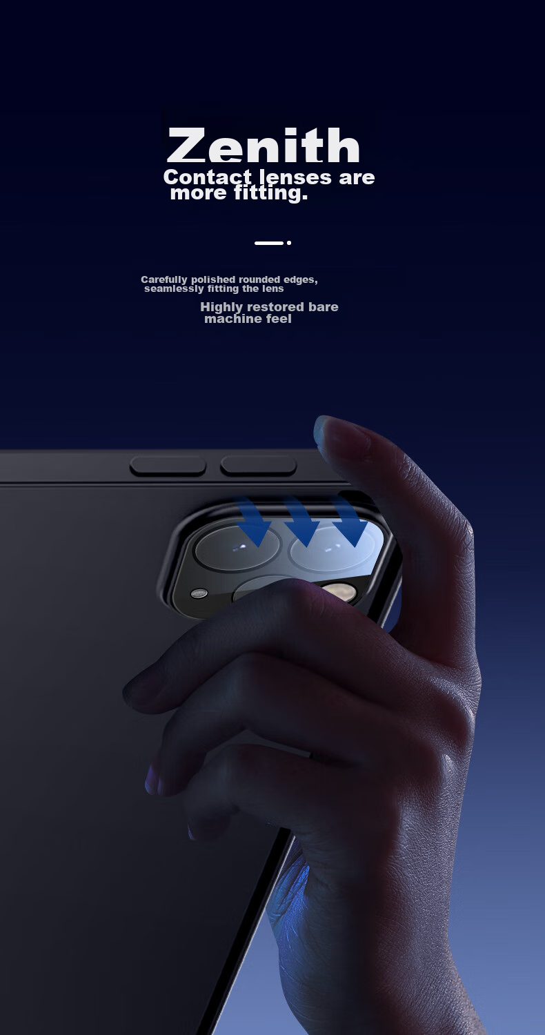 ESR Compatible with IPad Pro 11/13 Rear Camera Protective Film for 2025/24/22/21/20 Year 12.9/11 Inch Apple Tablet HD Tempered Glass Full Coverage Lens Film 2 Pieces 11