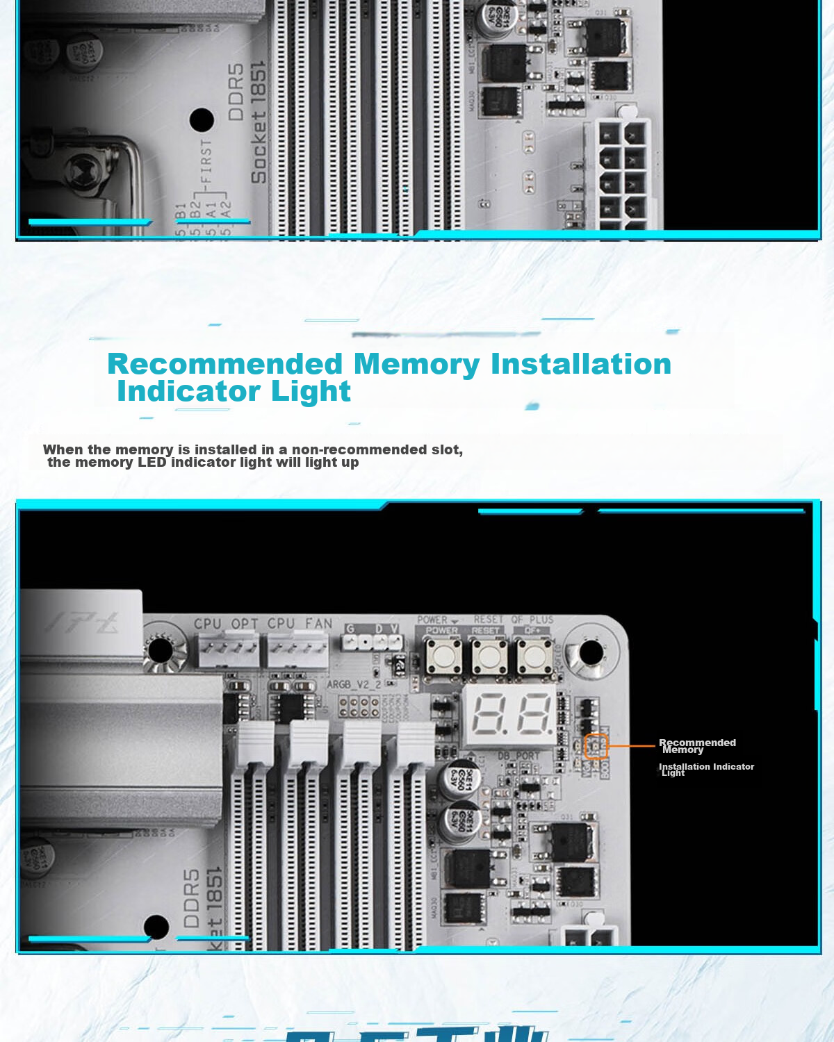 GIGABYTE Bingdiao Z890 AORUS ELITE WIFI7 ICE DDR5 Motherboard, Supports Intel CPU Ultra 265K 285K 270K PLUS LGA 1851 8