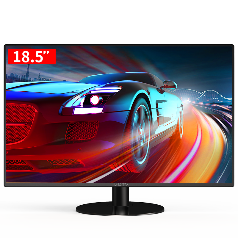 KKTV 18.5-Inch Portable Home And Office Monitor with Blue Light Filter And Flicker-Free Display, HDMI+VGA Ports, Wall-Mountable And Portable Display Screen K20F