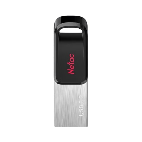 Netac 32GB USB3.2 Flash Drive, Car Music Player with High-Speed Transfer, Built-In Encryption Software, Secure Backup