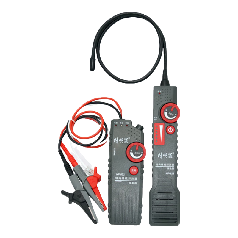 Jingmingshu NF-822 Cable Tracker, High-Sensitivity Anti-Interference Wire Detector for Wall Cables, Can Locate Hidden Power Cables