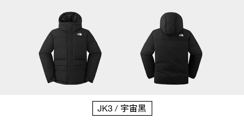 The North Face down Jacket for Men, Outdoor Windproof And Warm, 700 Fill Power Goose Down, Hooded Coat, 81SF 1OA L/175 5
