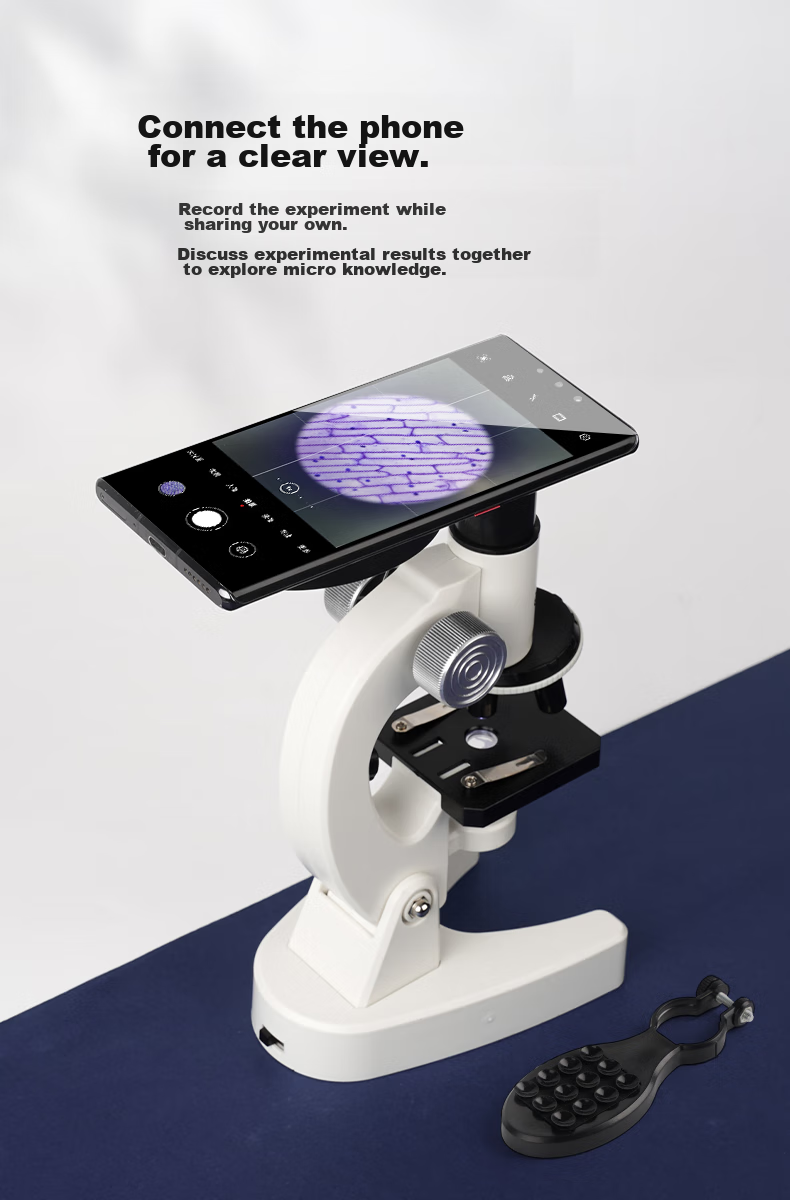 Toylezhi Microscope Children's Educational Science Experiment Toy for Elementary and Middle School Students Ages 3-12 Boys Birthday Gift 5