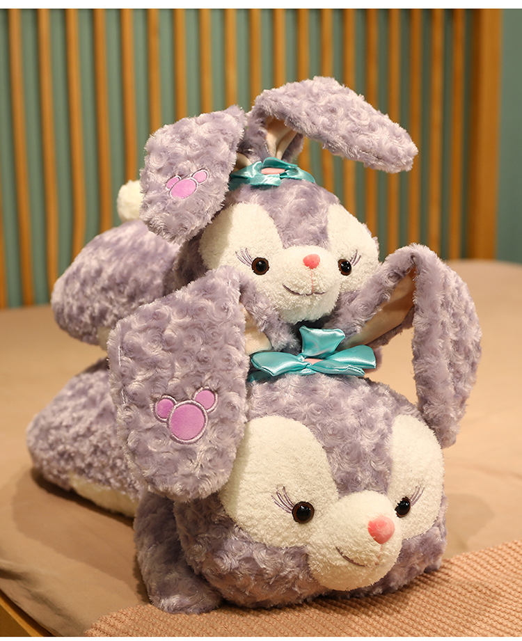 爱尚熊星黛露公仔抱枕长条毛绒玩具布娃娃女生玩偶睡觉抱兔子圣诞节