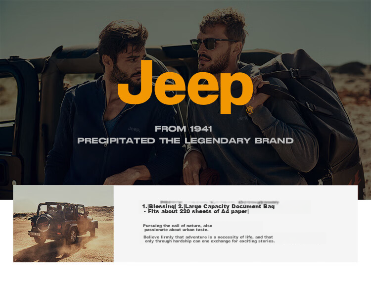 JEEP Men's Sweatshirt, Loose-Fitting Long-Sleeve T-Shirt for Autumn And Winter, Fleece-Lined Thick Casual Clothing, Black, 3XL 1