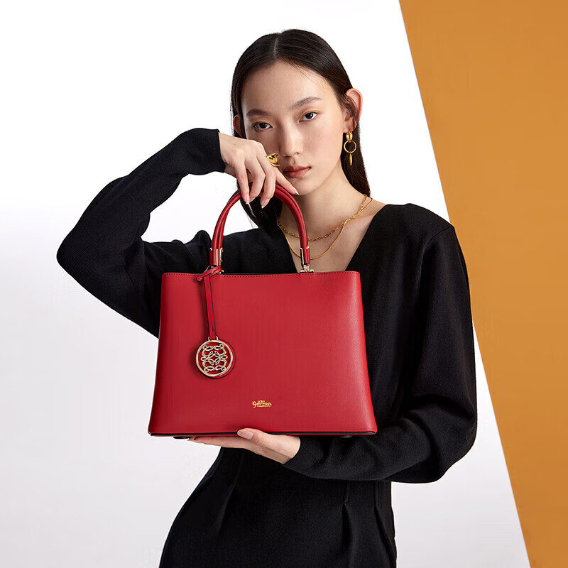 Goldlion Women's Handbag, Versatile Tote Bag for Weddings And Celebrations, Birthday Gift