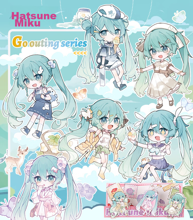 GuangBo Future Acrylic Journal Clips Stationery, Small Clip for Receipts And Bookmarks, Snack Clip for Anime Fans, 3 Green CY997043-A 1