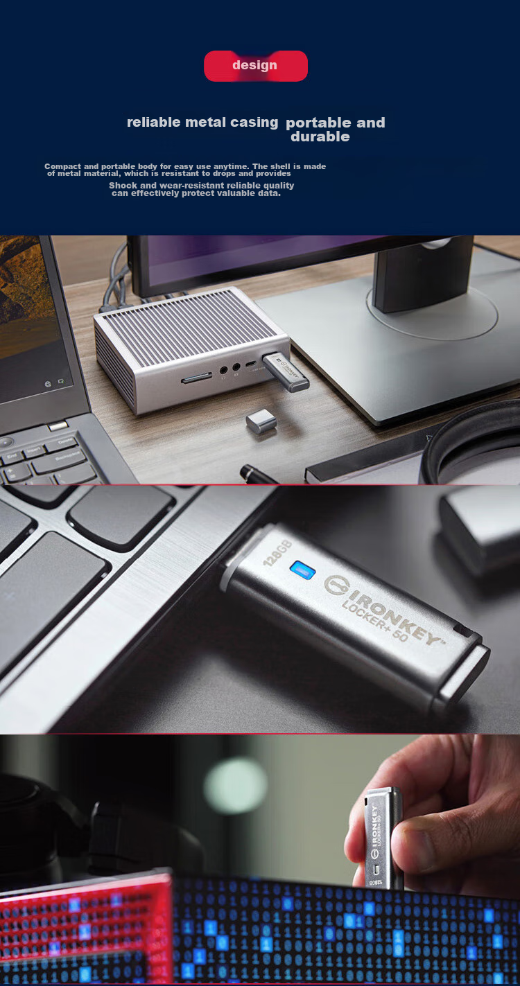 Kingston 64GB USB3.2 Gen1 Flash Drive, DTMC3G2, Silver Metal, Mini Car USB Drive, High Capacity, Read Speed 200MB/s, Thumb Drive 3