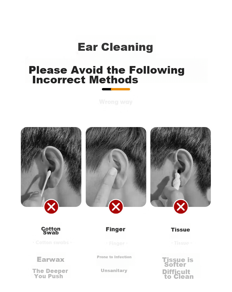 BO YOU Titanium Alloy Ear Pick Ear Cleaning Tool Adult Ear Cleaning Device Scoop-Shaped Ear Cleaner for Home Use 2