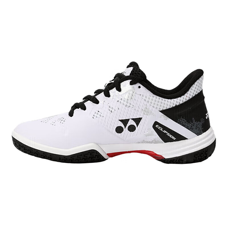 Кроссовки для бадминтона YONEX SHB-ELZ3WEX, унисекс, широкая версия, белые с черным, размер 38