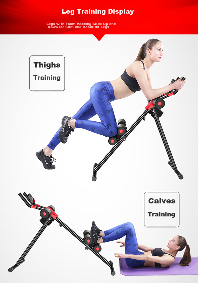 DDS Abdominal Fitness Equipment, Abdominal Crunch Machine, Home Exercise Equipment, Lazy Person's Abdominal Workout Device, 6503G 9