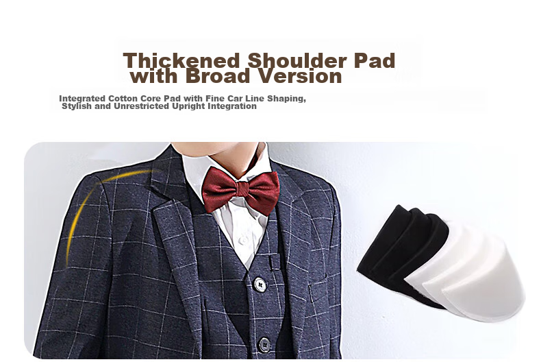 Yinuofang Children's Suit Set for Boys, Host Suit, Flower Boy Formal Wear, Performance Outfit, Plaid Set, Size 150 11