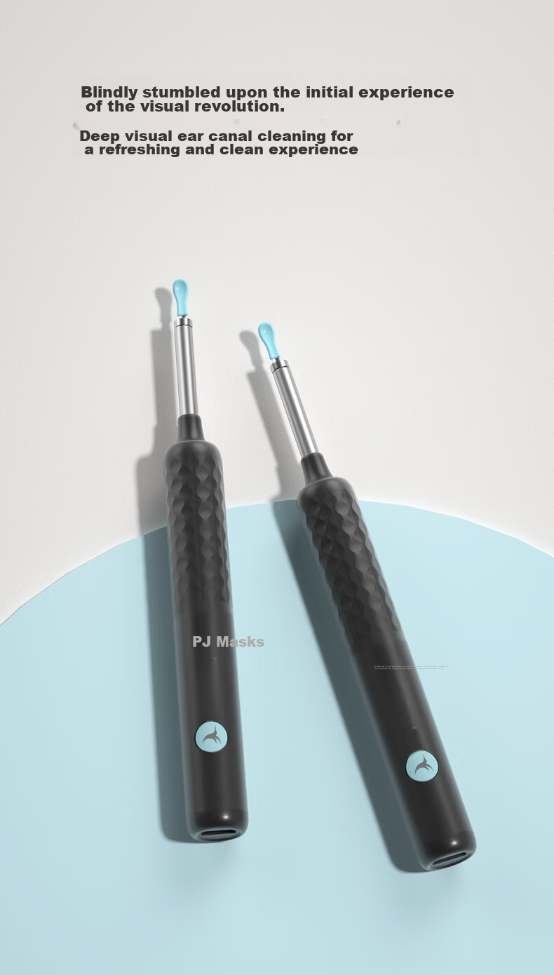 Bebird Intelligent Visual Ear Pick, Ear Cleaning Stick, Ear Cleaning Tool, High-Definition Luminous Ear Spoon, Tool Set, X3 Black 2