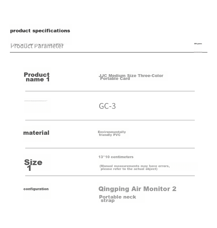 JJC 18% Gray Card, White Balance Card, Photography Gray Card, Black White Gray Tri-Color Neutral Gray Card, Portable Lighting Metering And Color Calibration Card, Small Size 8.5cm×5.4cm 2