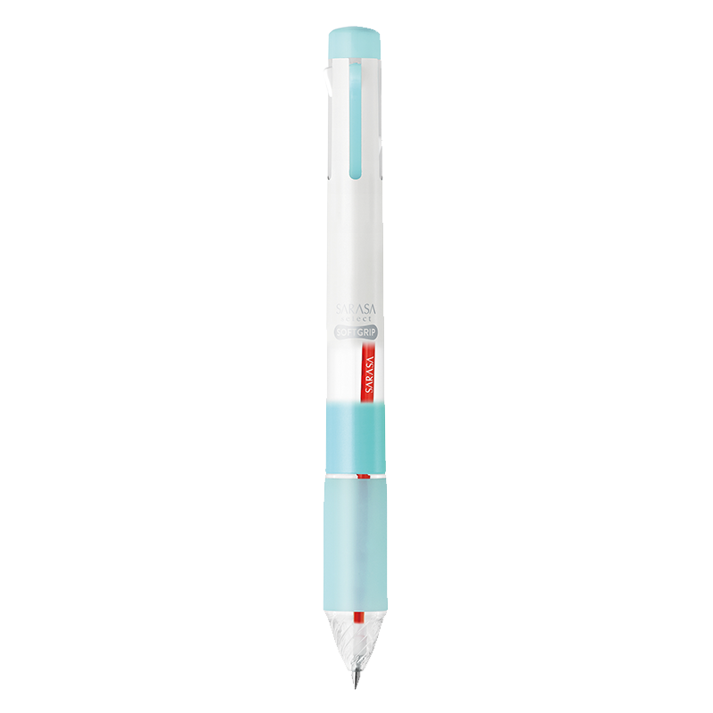ZEBRA 5-Color Multifunctional Pen Barrel, SARASA Series Colored Gel Pen Barrel (Refill RNJK5), S5A25 Light Blue Barrel