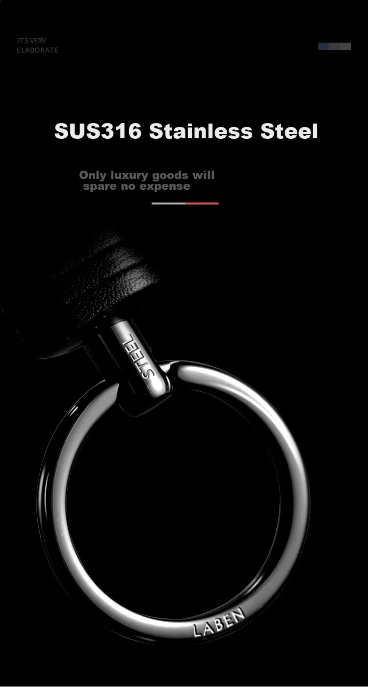 Laiben Knitted Car Key Chain for Men And Women, Key Pendant, Key Ring Lanyard, High-End Personalized Ornament BV 6