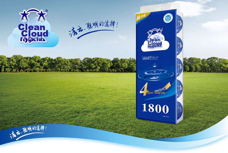 Hygienix Core Roll Toilet Paper, Extra Strong 4-Ply 180g*10 Rolls, Single Pack Toilet Paper Roll, Virgin Wood Pulp 2