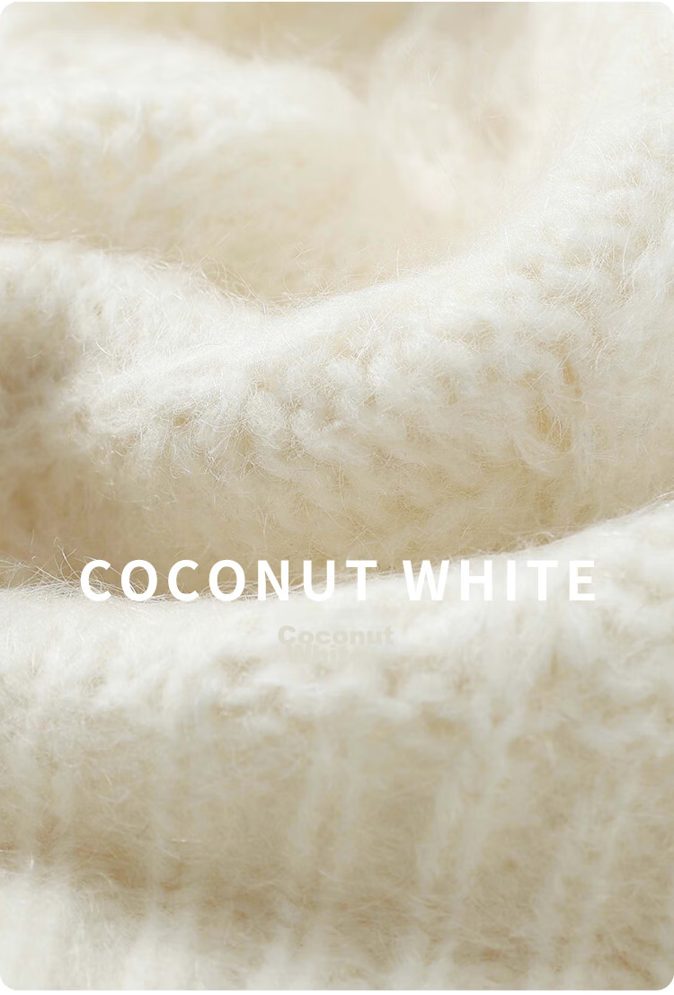 JIUMU Wool Warm Knit Hat, Autumn And Winter Sheepskin Knitted Hat, Cold Hat, Winter Hat, Outdoor Ear Protection Cold Cap for Wome 10