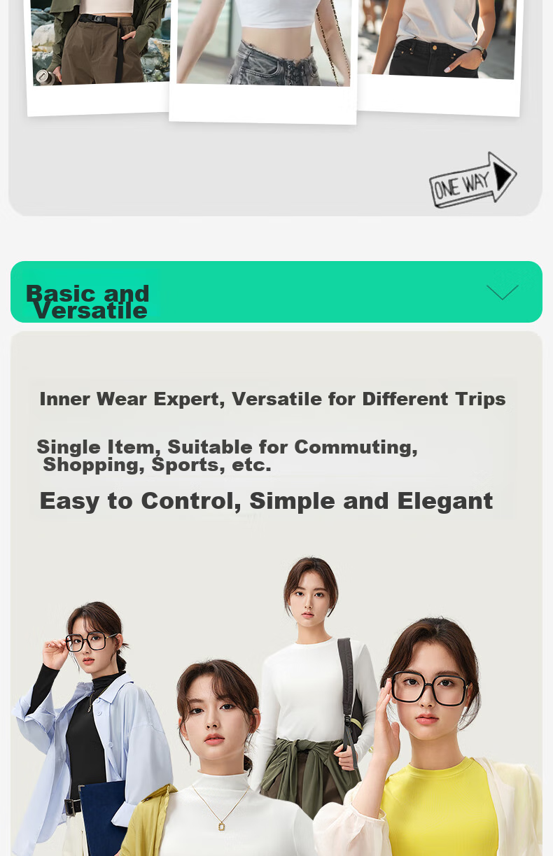 Jianyun Modal Cotton Turtleneck Base Layer, Women's Slim-Fit Long-Sleeve Undershirt, Stylish Spring And Autumn Top, Suitable for Outer Wear 4
