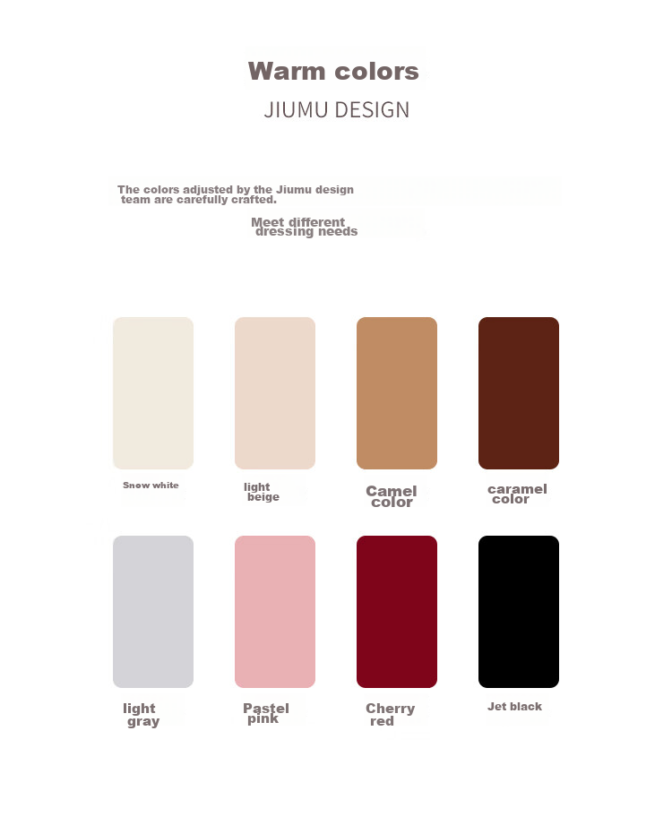 JIUMU Cashmere Warm Neck Gaiter for Women, Autumn And Winter Thickened Cold-Proof Neck Protector, Women's Neck Warmer, Winter Wool Scarf for Wome 9