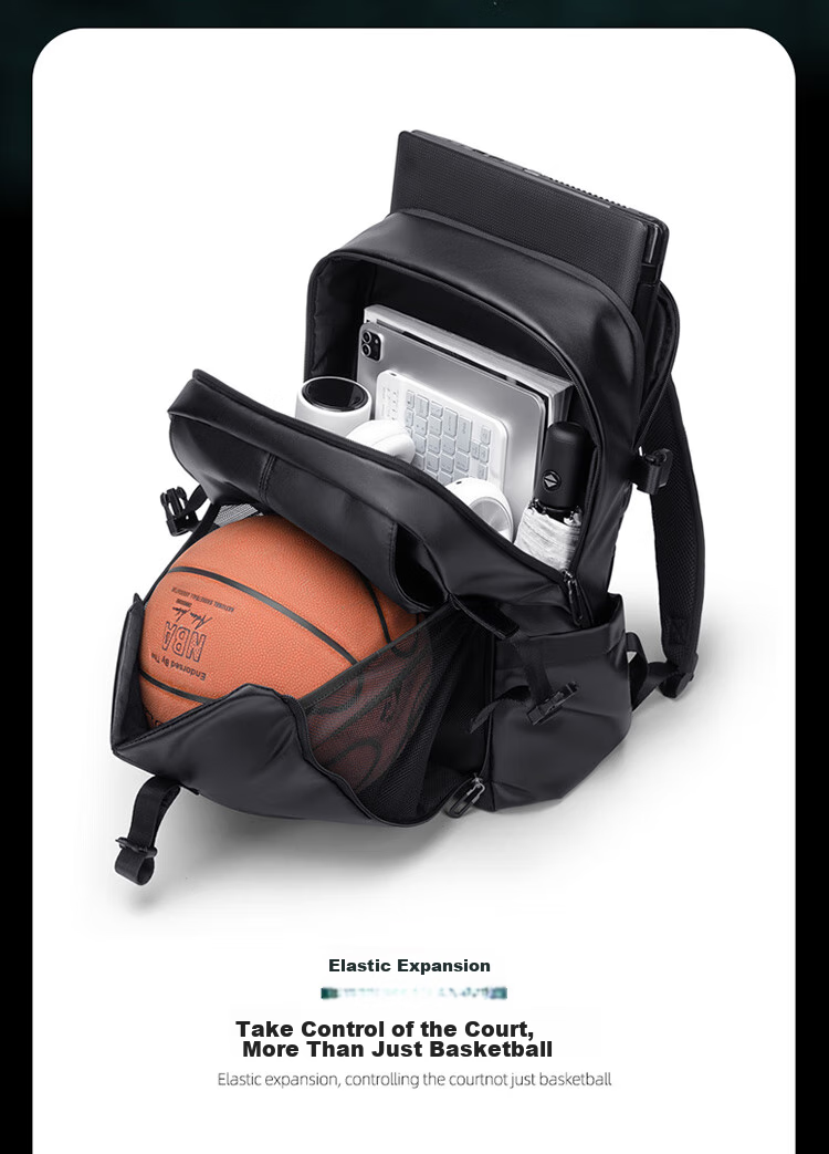 GOLF Backpack for Men, Basketball Bag, Helmet Bag, Motorcycle Bag, Student Schoolbag, Laptop Bag, Wet And Dry Separation Fitness Travel Bag 7
