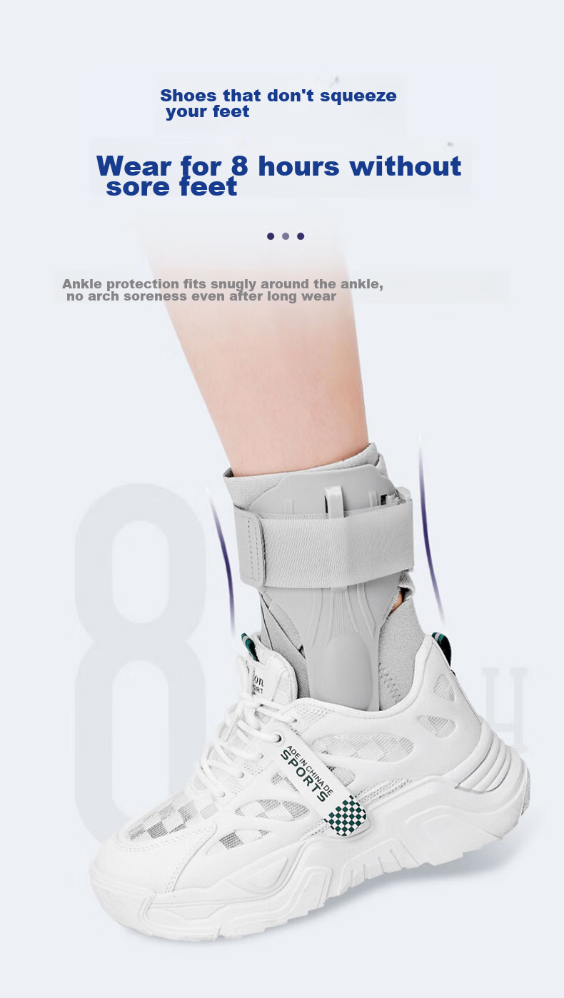 TEEIS Ankle Brace, Foot Support, Ankle Joint Fixation Brace, Post-Injury Fixation for Sprains, Rehabilitation for Ligament Injury Recovery Sleeve 8