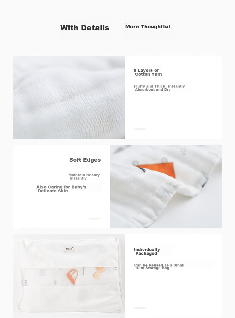 Shiyuejiejing Baby Bath Towel Gift Set, 5-Piece Set, Pure Cotton Breathable Gauze Bath Towel, Baby Bath Cover, 1 Bath Towel + 4 Square Towels 32