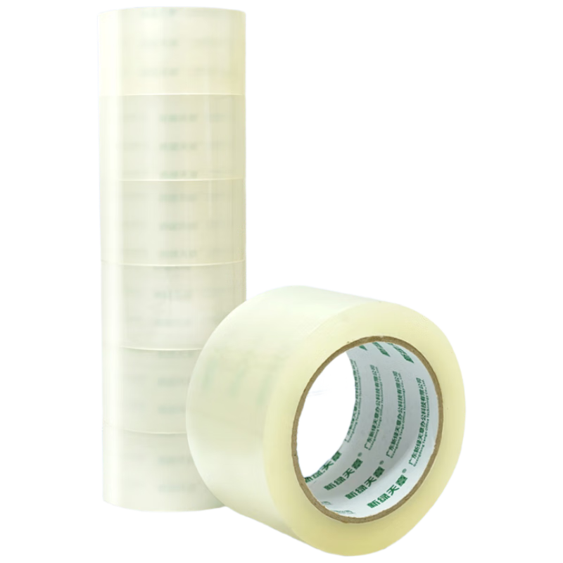 TANGO High Transparency Tape, 45mm*91.4m*6 Rolls, 45um Thick, for Packaging, Loading Goods, Factory Workshop, Warehouse, Packing, Wide Tape, Office And Home Use, T19294