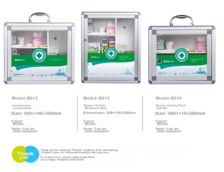 Jinlongxing Community Service Box, Medical Storage Emergency Cabinet, Wall-Mounted, Suitable for Communities, Schools, Public Places, Businesses, Factories 5