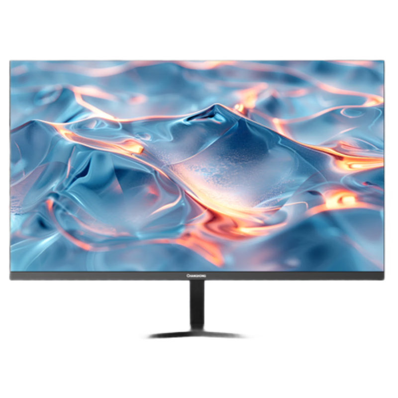 Zhanghong 27-Inch IPS Hard Screen, 100Hz High Refresh Rate, HDMI+VGA+DP Ports, Low Blue Light, Energy-Saving Certified, Computer Monitor, 27G7F