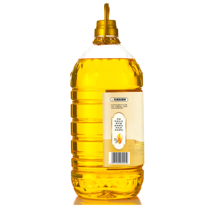 万穗稻米油4L食用油 家庭桶装  谷维素含量12000ppm