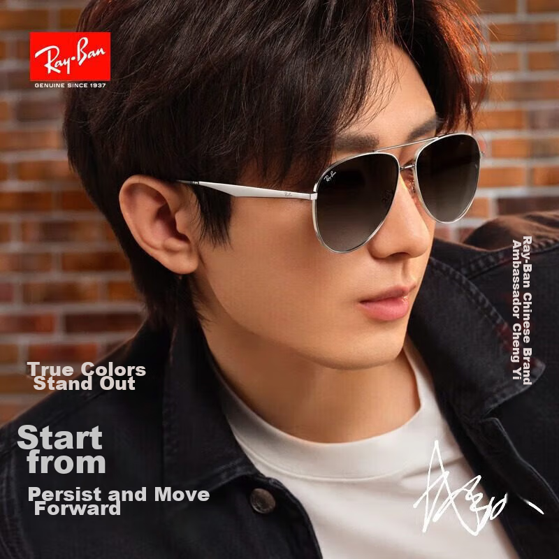 RayBan Sunglasses, Classic Aviator Style, Fashionable Sun Protection Glasses, RB3712D 004/8G