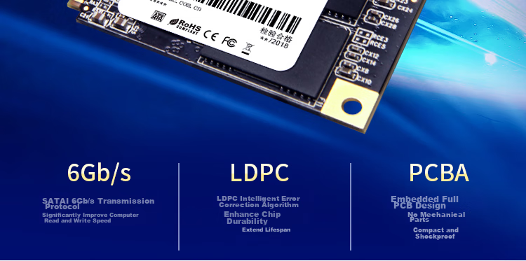 Netac 120GB SSD Solid State Drive, MSATA Interface, N5M Swift Series, Slim And Compact, Powerful Performance 2