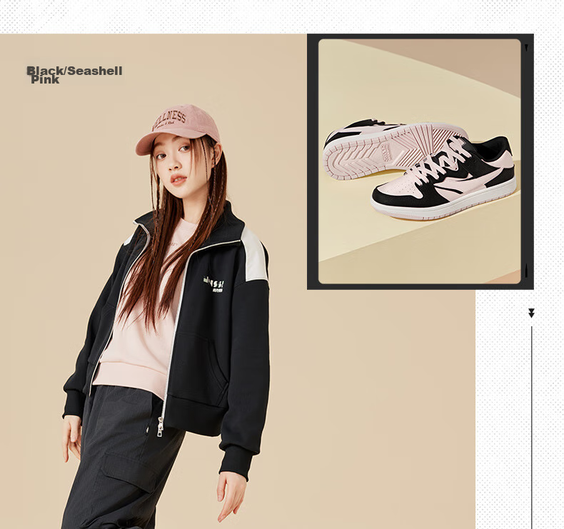 QIAODAN Women's Sneakers, Summer Air Force White Shoes, Casual Skateboard Shoes, Sports Shoes for Couples 16