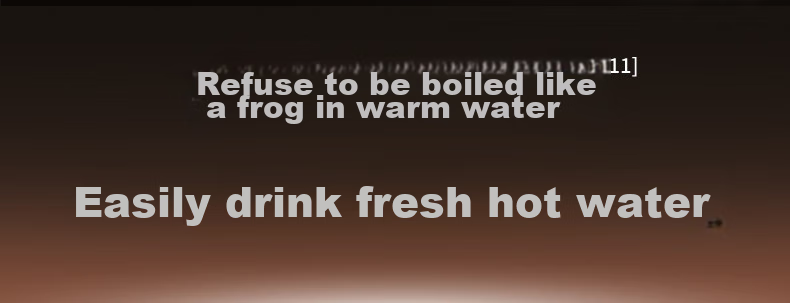 Joyoung Hot Water Purifier, Heat Small Clean R1 1000G, 2.5L/min High Flow Rate, Instant Hot Drinking Machine for New Water, RF601 5