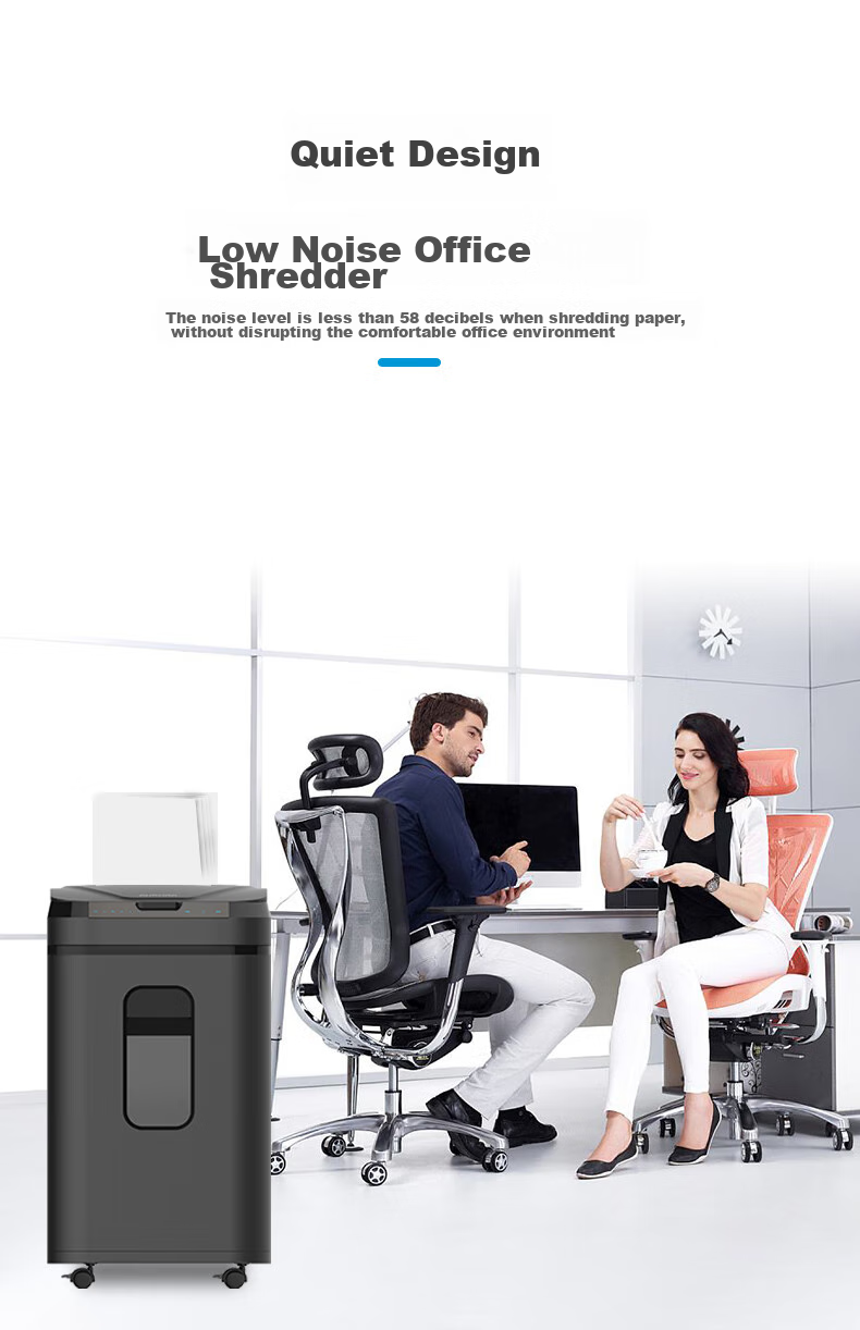 AURORA Level 4 Confidential Office Commercial Fully Automatic Paper Shredder (Automatic 120 Sheets, Continuous 60 Minutes, 32.2L Can Shred Cards And CDs) AS120CD 11