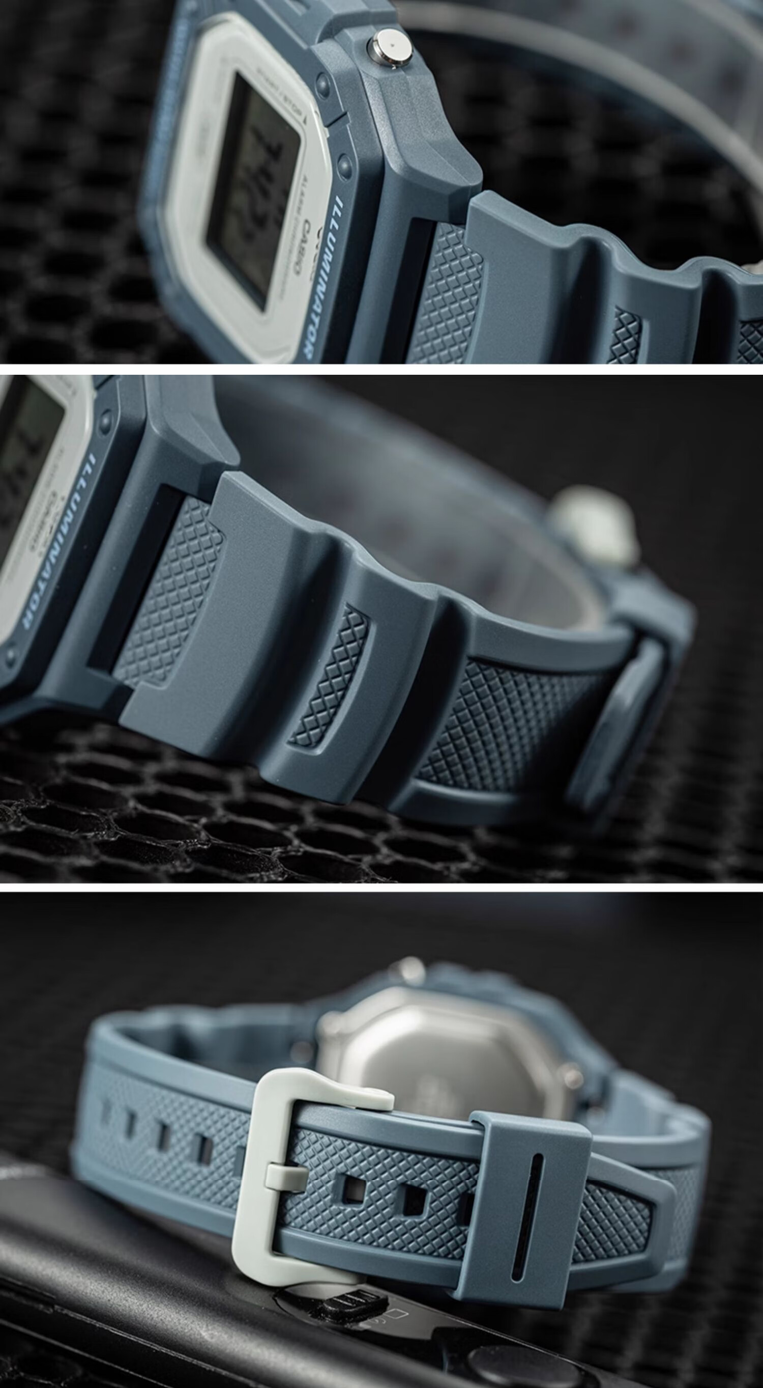 Casio Watch, Retro Small Square Design, Water-Resistant, Student Sports Digital Watch, Electronic Watch for Men And Women, Gift, W-218HC 16