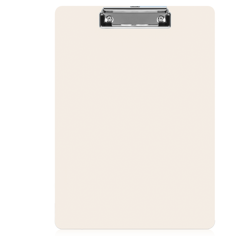 Deli [Super Popular] Folder Board Clip, Writing Pad Board for Students' Exam Papers And Documents, Poetry Recitation Board, Pad Board in Morandi Color Scheme, File Storage Color Randomly Selected 72641