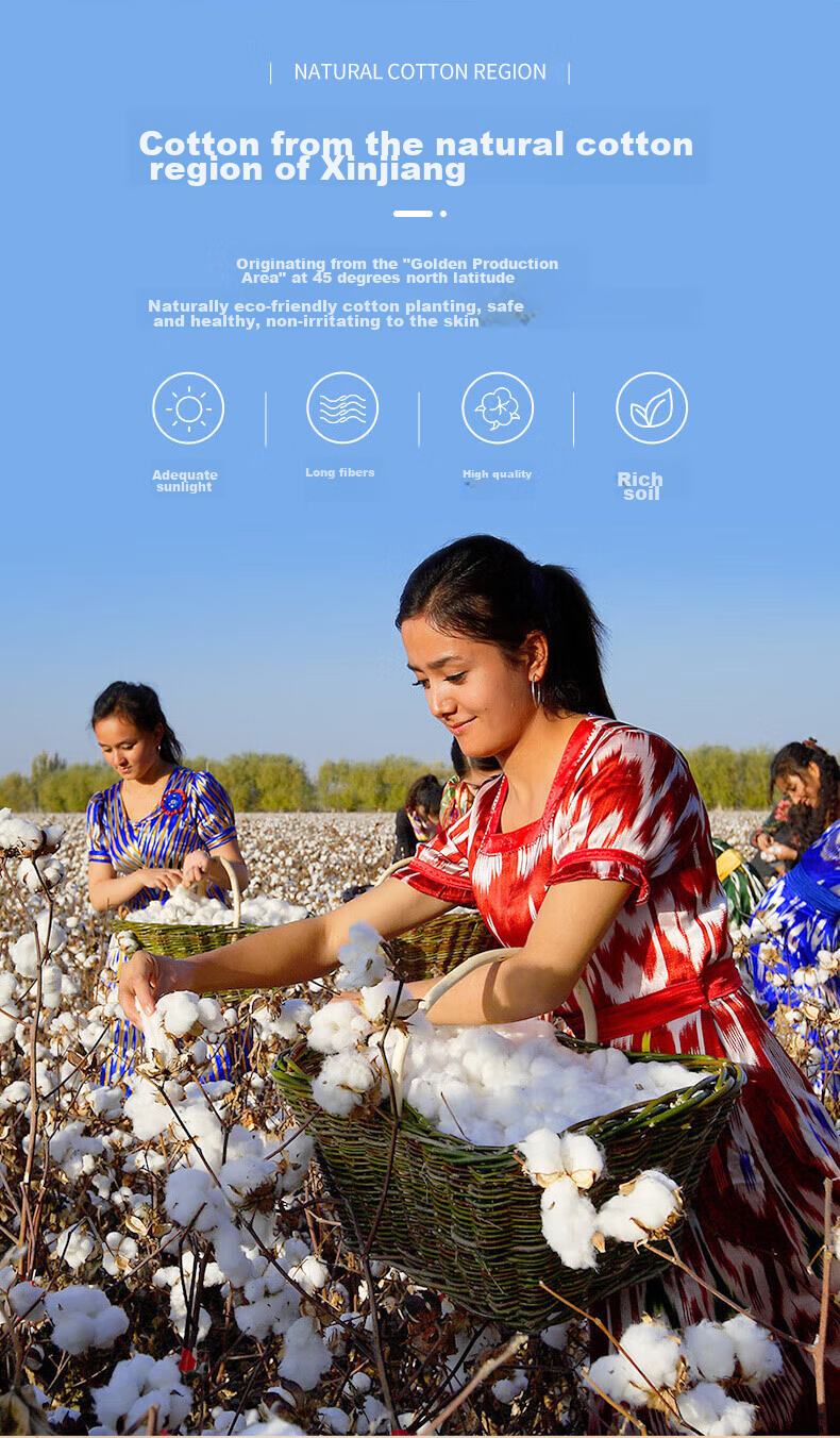 Grace Xinjiang Long-Staple Cotton, Cotton Autumn And Winter Quilt Filling, 200*230cm, 8 Jin Classic White 6