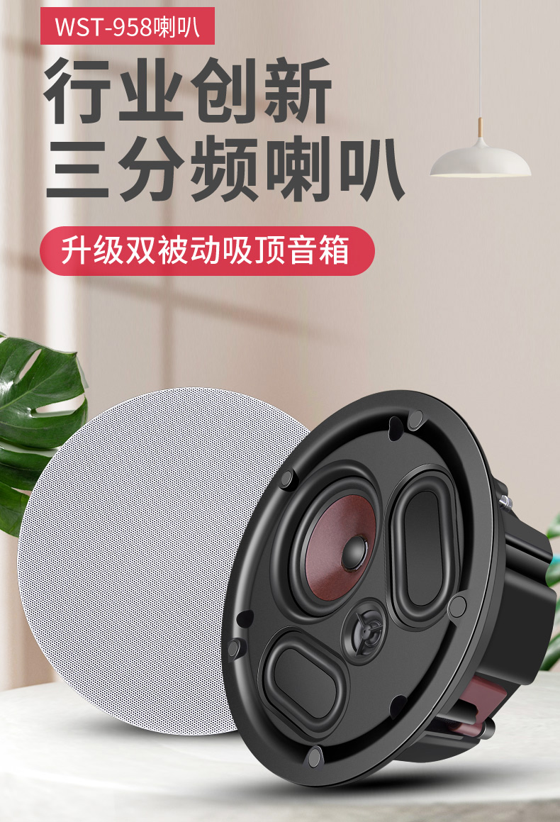 威斯汀 gm-10a新时代智能家庭背景音乐主机系统套装家庭影院音响组合