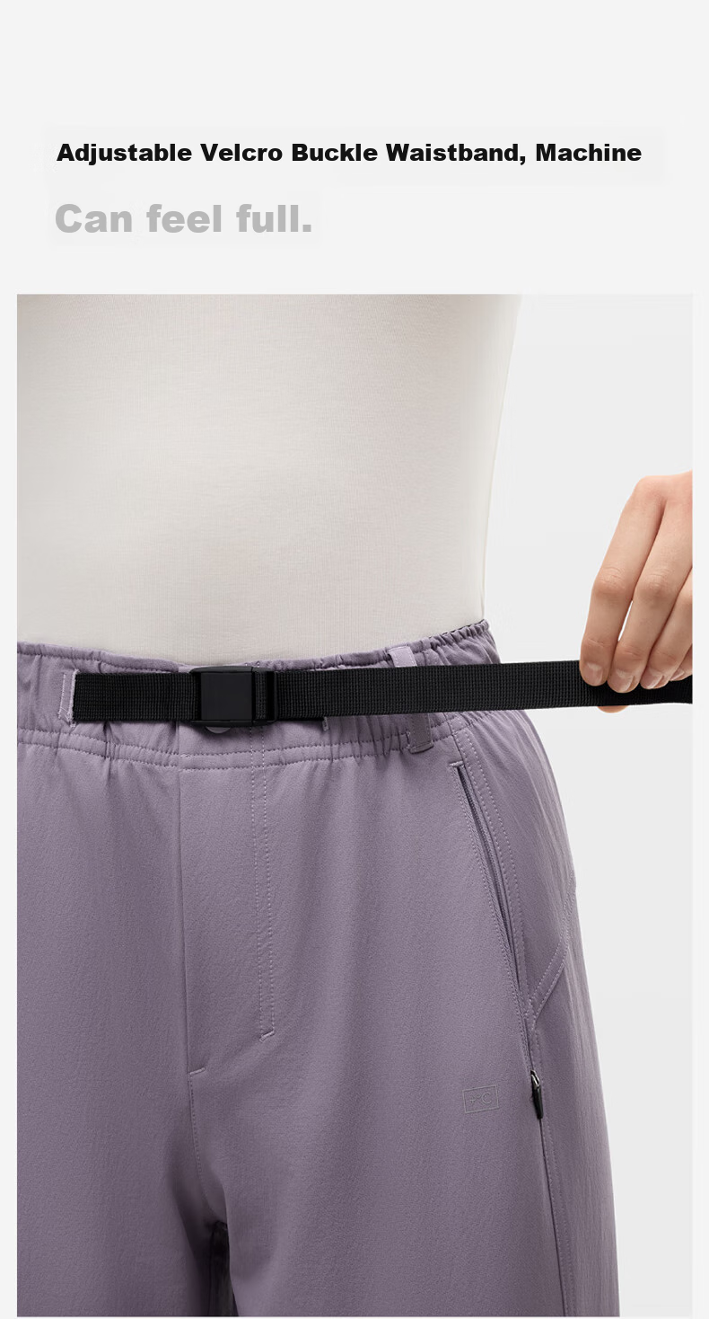 Bananain Hot-Peak Series Straight-Leg Pants for Women, Functional Workwear, Sports Casual, Two-Way Wear, Leg-Lengthening Effect, Waterproof, Wear-Resistant, Quick-Drying 14