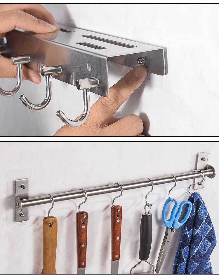 Chaoji Jia Pin Strong Adhesive Hooks, No Drilling Required, Invisible Hooks for Hanging Pictures, Frames, Photos, And Clocks, Wall Nails without Drilling 9