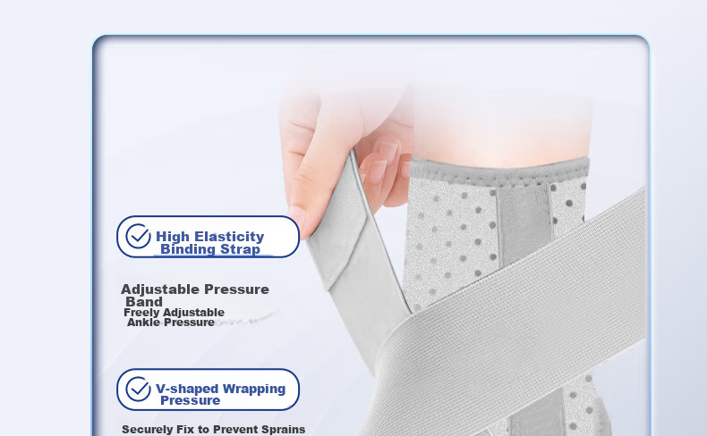 CRALVKOIN Medical Ankle Brace for Post-Injury Recovery, Ligament Injury And Fracture Rehabilitation, Sports Support Gear 5