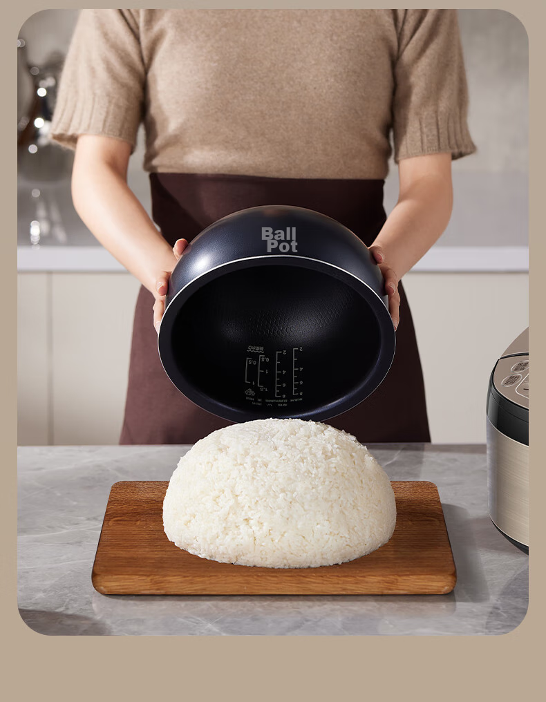SUPOR Rice Cooker for 4-5 People, Large Capacity 4L Blue Diamond Ball Pot, Wood-Fired Rice, Home Electric Pot, for Cooking Rice, Soup, Porridge, Non-Stick Intelligent Multi-Function Micro-Pressure Rice Cooker SF40FC733 7