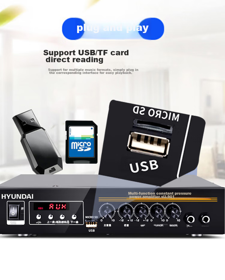 HYUNDAI HYUNDAI N4 Wireless Bluetooth Ceiling Speaker Set, Home Theater Suspended Ceiling Speakers for Living Room And Conference Rooms (Requires Transmitter for Use) 13