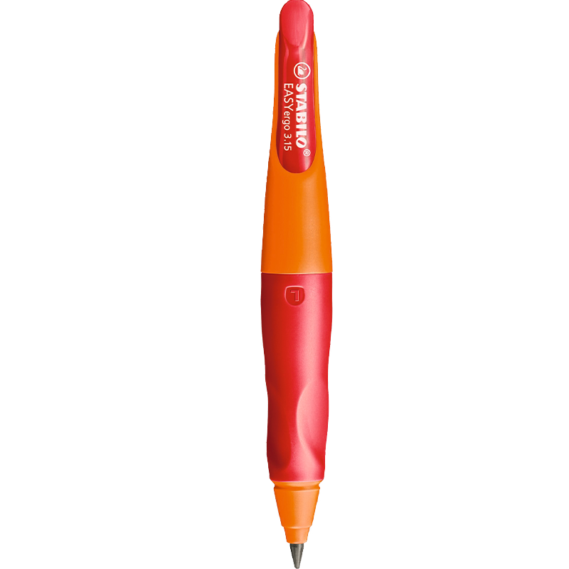 STABILO Chubby Pencil [Graduation Gift for Men And Women], German Children's Mechanical Pencil 3.15mm, Safe Non-Toxic Ergonomic Stationery, Orange