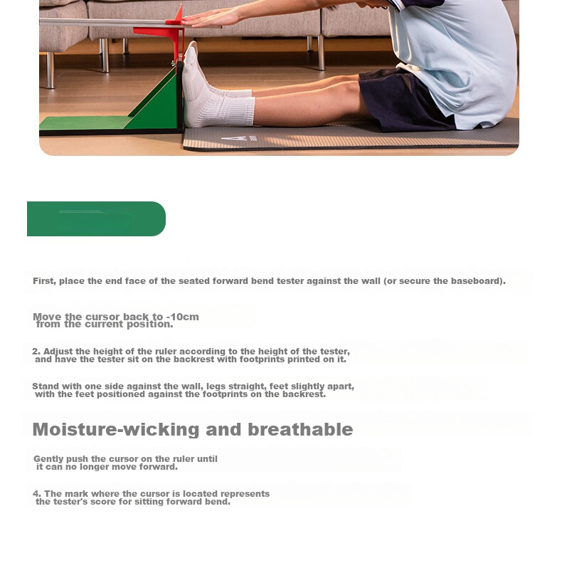 Deli Sit-Up Assist Device, Student Physical Test Training, Home Fitness Suction Cup Abdominal Trainer 16