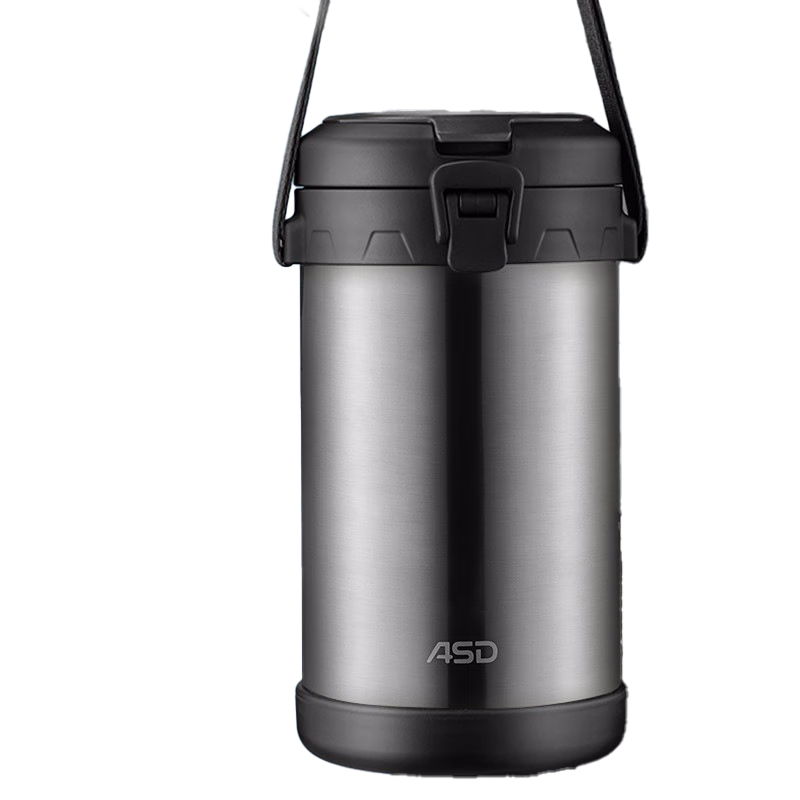 ASD Lunch Box, 304 Stainless Steel Insulated Lunch Box, Large Capacity Insulated Pot, Student Insulated Bucket, RWS22H2WG-D