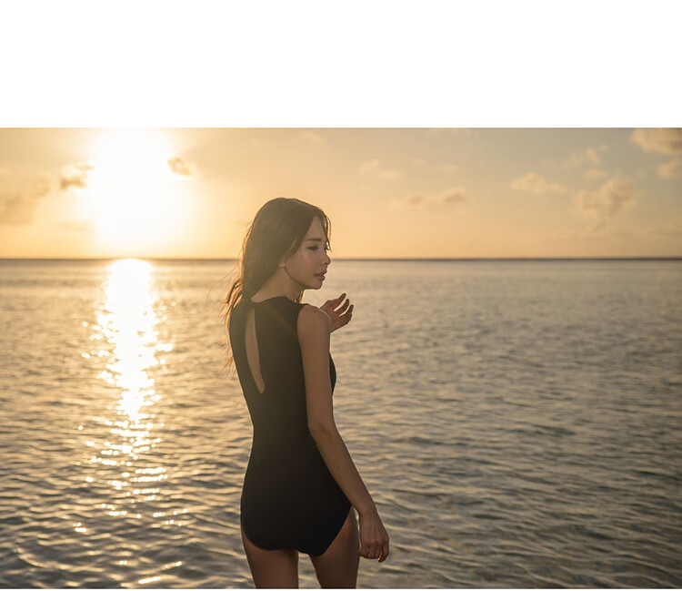 DK One-Piece Swimsuit for Women, Push-Up Bra, Sexy Bikini, Modest, Tummy Control, Slimming, Fairy Style, Hot Spring Wear, XXL 17